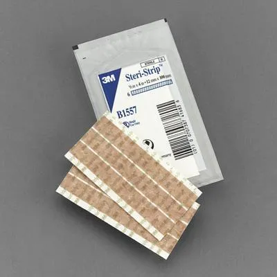 Steri-Strip Blend Tone Skin Closure Strip 1/2" x 4" Tan