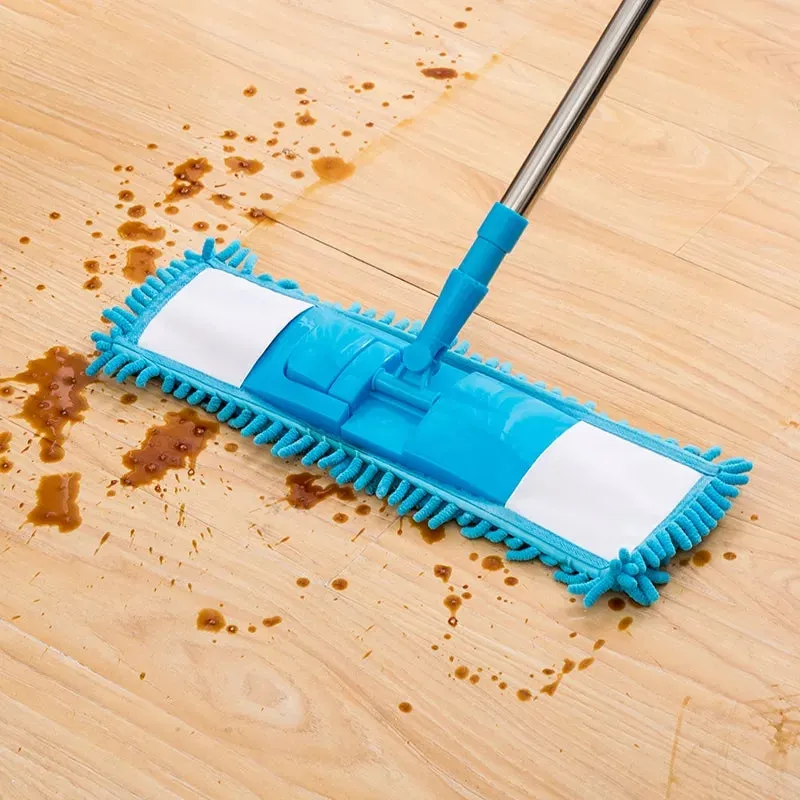 TELESCOPIC MICROFIBER CLEANING MOP