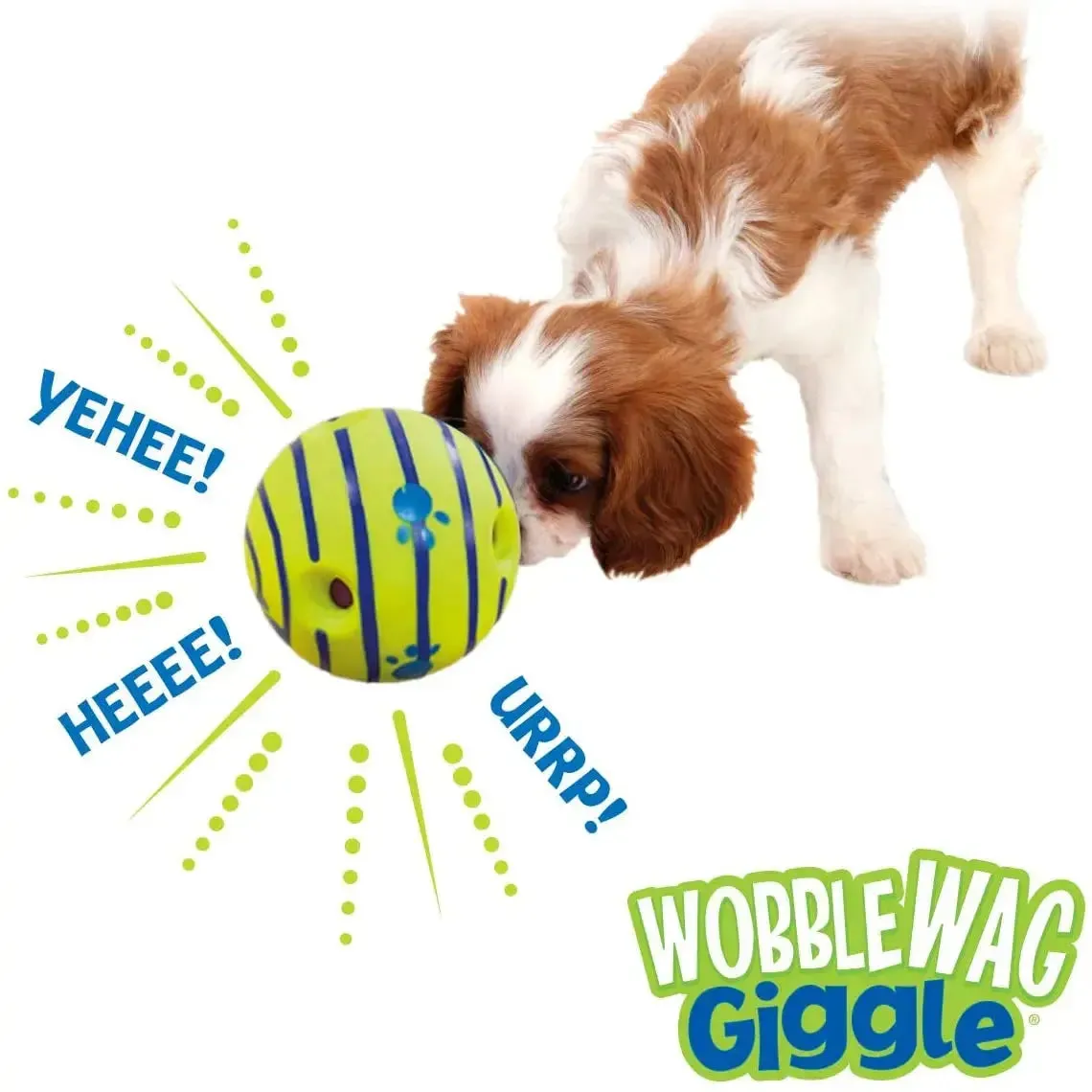 Wobble Wag Giggle Ball - Fun Playtime & Training Ball for Puppies and Dogs