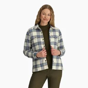 Women's Snowcap Lined Flannel L/S