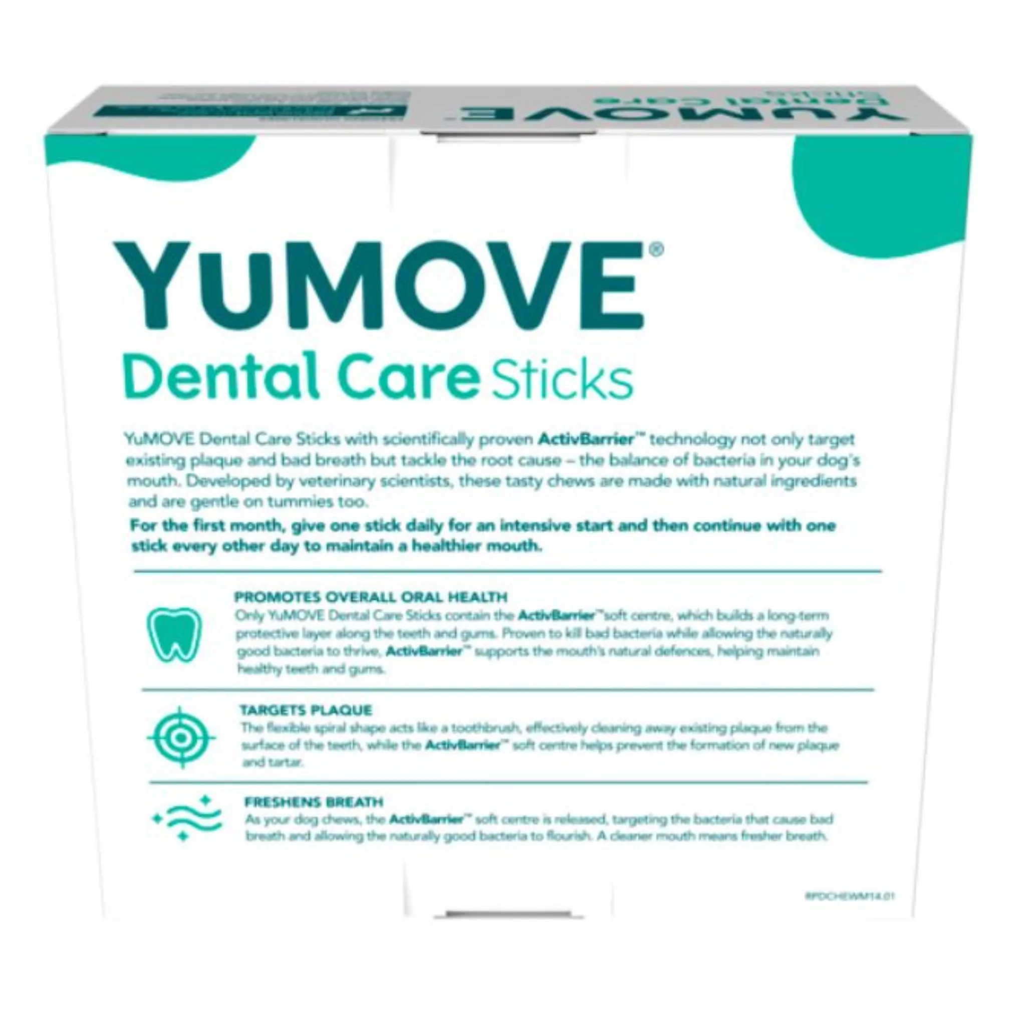 YuMOVE Dental Care Sticks for Small Dogs x 14