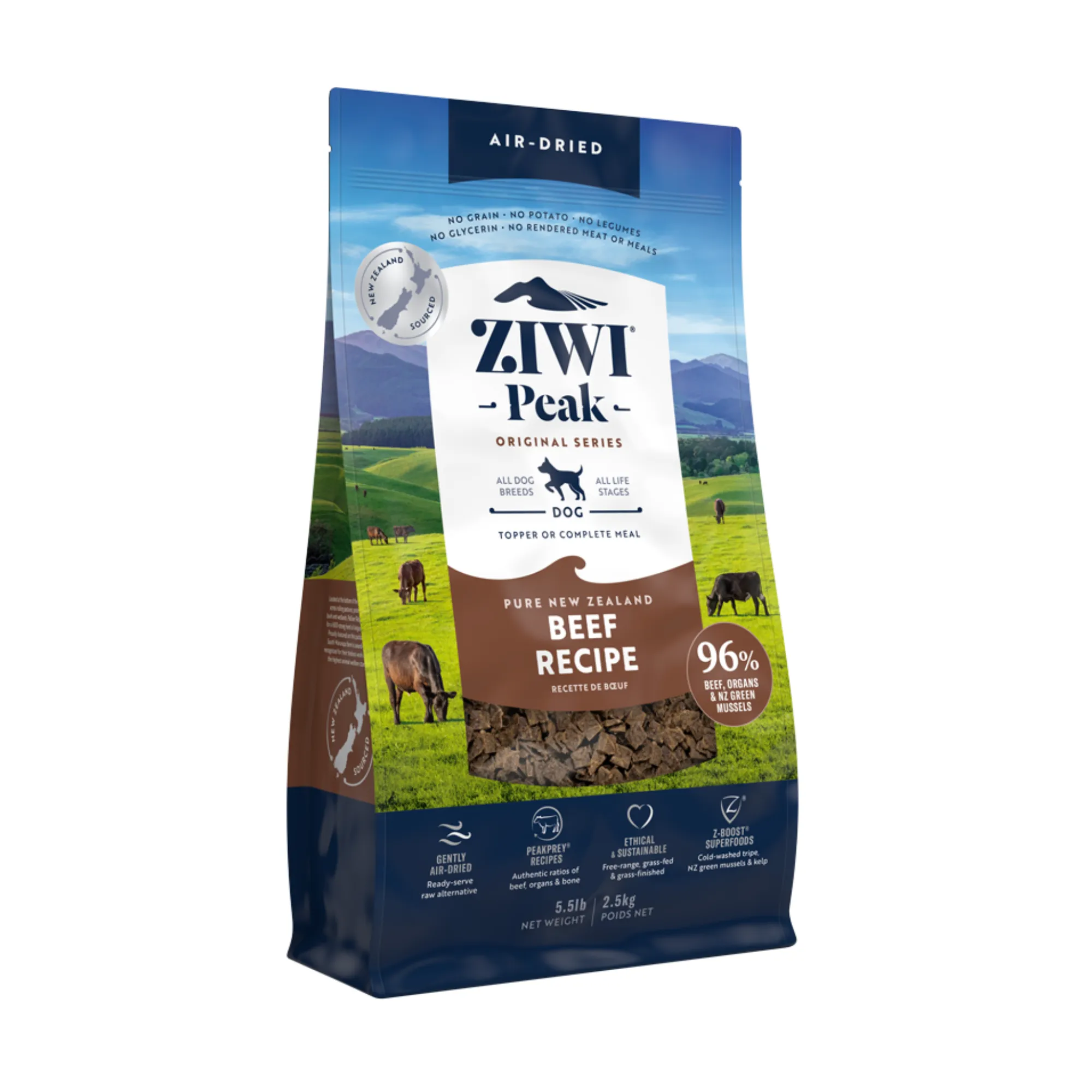 Ziwi Peak Dog Food Air Dried Beef