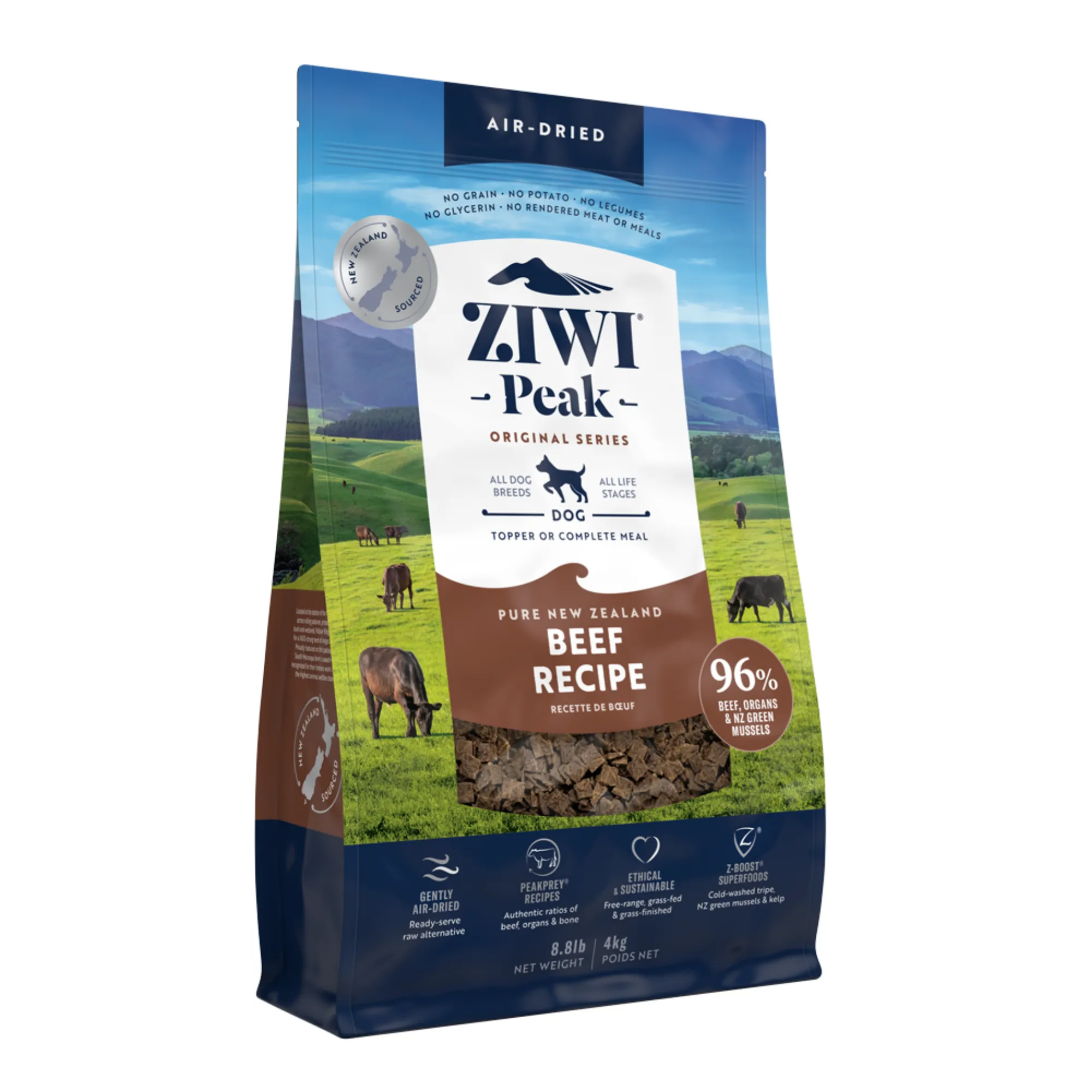 Ziwi Peak Dog Food Air Dried Beef